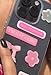 Rebel Tattoos 3D Puffy Phone Stickers I am Too Messy– Cute & Trendy Sticker Set for Phone Cases-No Glue-Self-Adhesive (Pink)