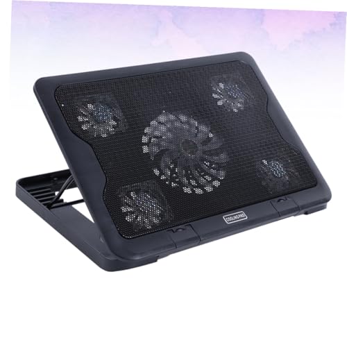 Base de refrigeración para laptop Homoyoyo con 5 ventiladores miniatura 6
