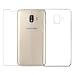 Produktbild LJSM Hülle für Samsung Galaxy Grand Prime Pro 2018 / Samsung Galaxy J2 Pro 2018 Transparent + Panzerglas Displayschutzfolie - Weich Silikon Schutzhülle Flexibel TPU Tasche Case Cover Handyhülle (5.0")