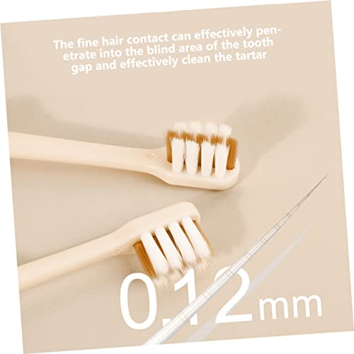 HEALEEP 4stücke Kinderzahn Cartoon Zahnbürsten Tragbare Junge Mädchen Zahnbürste Ergonomisches Design Für Kleinkinder Täglicher Gebrauch Mundpflege Borsten Sicher Verwenden – Bild 6