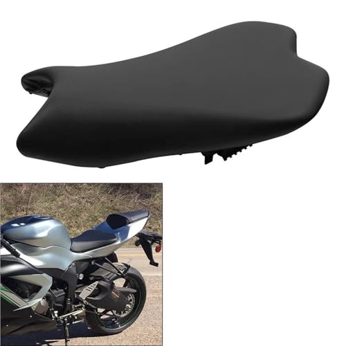 Asiento delantero de moto con acolchado ergonómico antideslizante para ZX6R ZX636 2