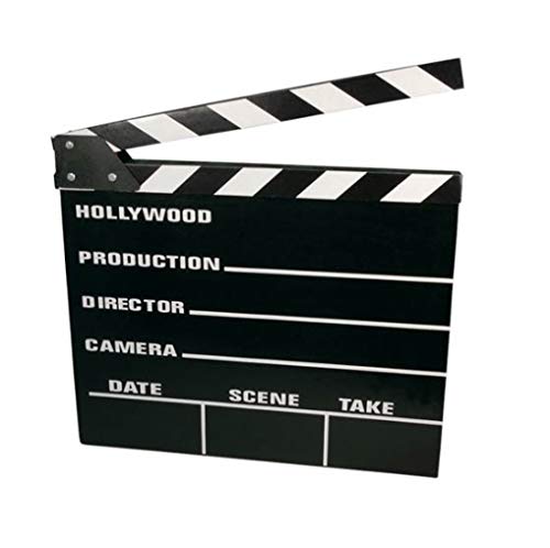 Lot de 12 - Clap de cinéma 20cm