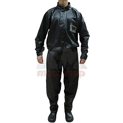 Capa de Chuva Motoqueiro Pvc Impermeável Resistente P