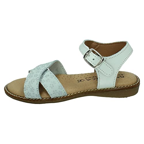 Sandales FLORECILLES fille blanche taille 24 anti frottement