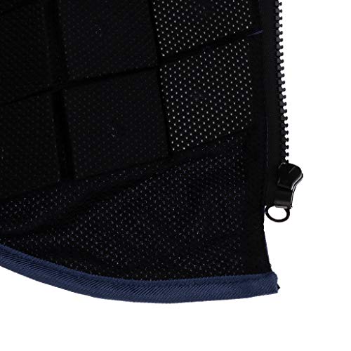 Almencla de Segurança para Equitação de Equipamento de Proteção Corporal Azul, Mulheres