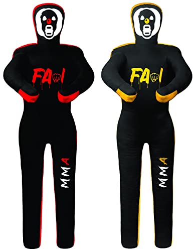 MMA, lutte, grappling, boxe, karaté, judo, BJJ, arts martiaux mixtes, debout, couché (toile noire et rouge, 70) Cover
