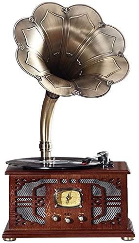 Tourne-disques, façonné Gramophone Tourne-Disque Multifonction Vieux Radio Stéréo Subwoofer Ornements Platines Gi - Les Beatles, Paul McCartney, John Lennon, RIngo Starr, George Harrison Tourne-disques, façonné Gramophone Tourne-Disque Multifonction Vieux Radio Stéréo Subwoofer Ornements Platines Gi