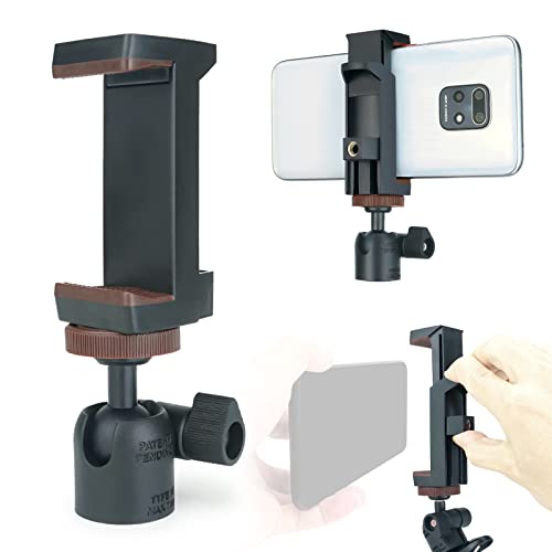 LINCO 3-Pack Mini Ball Head with Phone Clamp & 1/4" Mount
