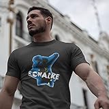 klassischer Schnitt World of Football T-Shirt Schalke Capo schwarz - 152