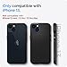 Spigen Liquid Air Designed for iPhone 13 Case (2021) - Matte Black