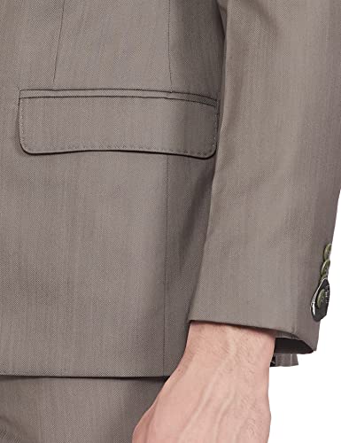 Image of PARK AVENUE Wool Blend Men's Full Sleeve Regular FIT Medium Khaki Formal Suit (PMDL03800-H4 30)
