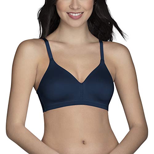 Image of Vanity Fair Women's Beyond Comfort Simple Sizing Wireless Bra, Flexes to Fit Your Individual Shape, Sizes S-3XL