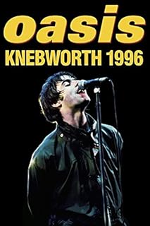 Oasis Knebworth 1996 (2021) Movie Poster Framed or Unframed Glossy Poster (A3 - 297 × 420 mm Unframed)