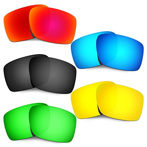 Verres pour lunettes Oakley Double Edge vert pour remplacer un verre rayé