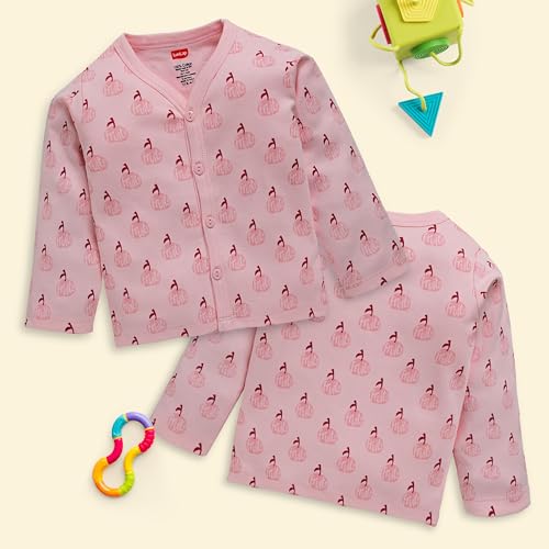 Image of LuvLap Unisex Cotton Regular Fit Jhabla Shirt