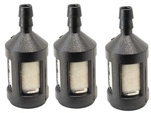 SECURA 3x Benzinfilter Kraftstofffilter kompatibel mit Atika BKS 38A Motorsäge