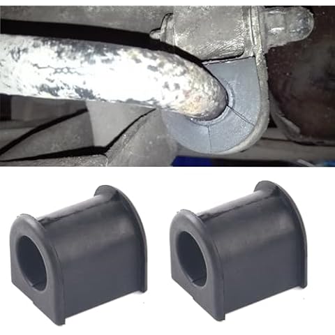 2PCS 9492040 Stabilizer Bar Bushing Assembly 1995-2016 Compatible with Volvo S60 S80 V70 XC70 XC90 Replacement# 30635778 8672471 9461483 9465759 Cover