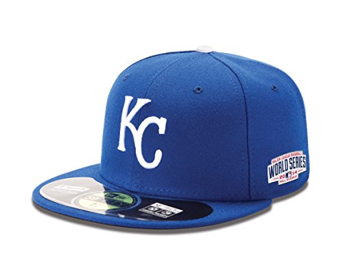 MLB Kansas City Royals 2014 AC On Field World Series 59Fifty Cap, Blue