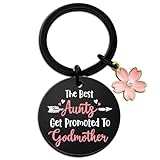 Zephyrella Patin Geschenk Schlüsselanhänger für Paten Frauen Männer, Paten Vorschlag Geschenkideen - Wirst du meine Patentante Pate sein
