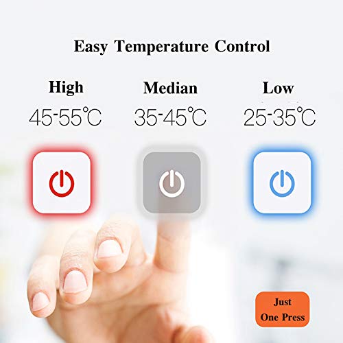 upstartech Chaleco Calentador eléctrico cálido Chaleco Calentador de Cuerpo con Control de Temperatura calefacción - Negro - Small/Medium/Large/X-Large