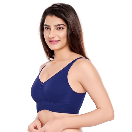 Image of juliet Kiara Minimizer Bra | Full Coverage Bra for Women | Non-Wired Non-Padded Seamless Bra | Micromodal Lycra Minimizer Bra for Women