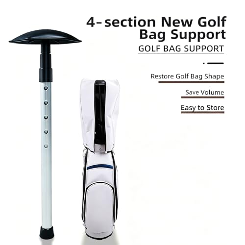 Soporte de golf para bolsas de viaje ideal en trayectos de avión 4