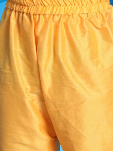 Image of VASTRAMAY Boys' Kurta Pyjama Set | Georgette Kids Ethnic Festive Outfit | Traditional Outfit