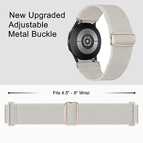 Surundo Cinturino in nylon elasticizzato da 20 mm