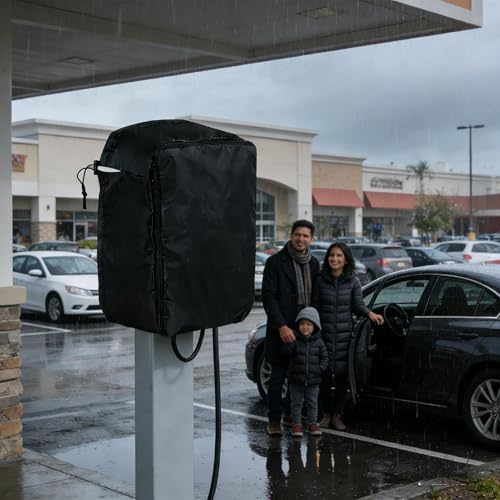 Housse pour chargeur de voiture électrique pour garage et extérieur - 3