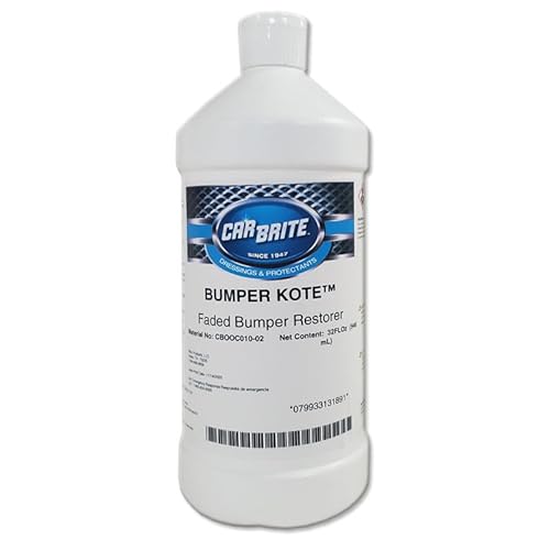 CAR BRITE Bumper Kote, Polymer Gel Formulated to Restore Faded