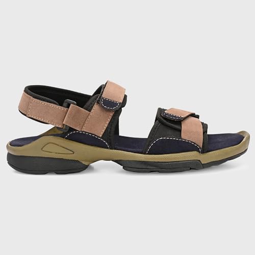 Image of Centrino Sandals for Men | Stylish Men's Casual Sandal for Office & Travel | Comfortable Sandals with Grip Insole & Quality (8144)