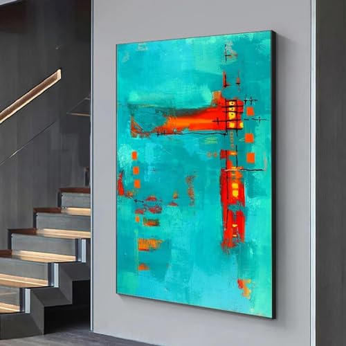 Peinture célèbre abstraite bleu minimalisme pour une chambre zen