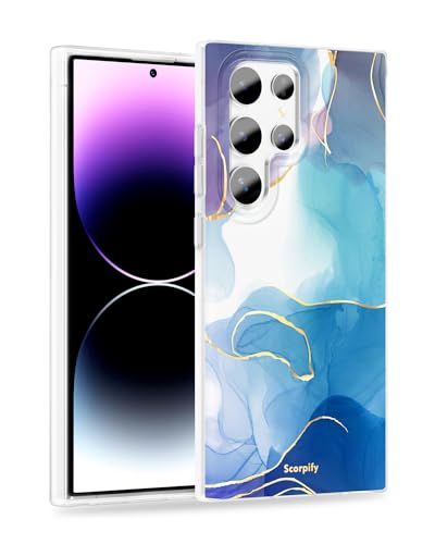 Coque Samsung S23 Ultra magnétique avec de superbes éclats dorés