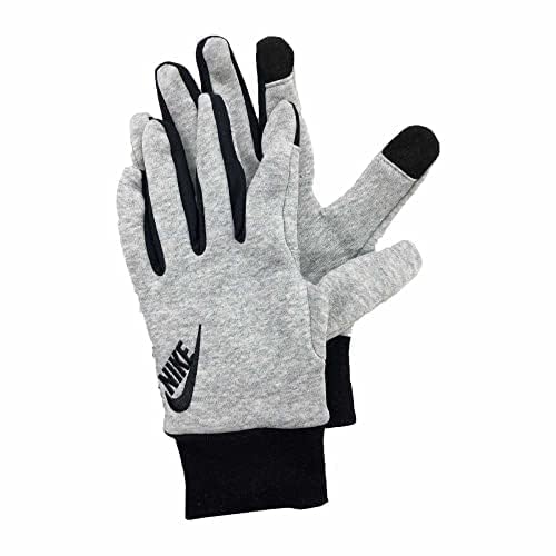 nike tech fleece gloves grey
