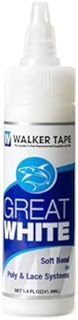 Super Bold Hold Adhesive Liquid Glue 1.4oz Great White Soft Bond Poly and Lace Systems Glue Front Bonding Weave Wigs Active Wig Glue