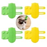 Cat Self Grooming Brush Silicone Cats Combs Indoor Soft Cat Face Scratcher