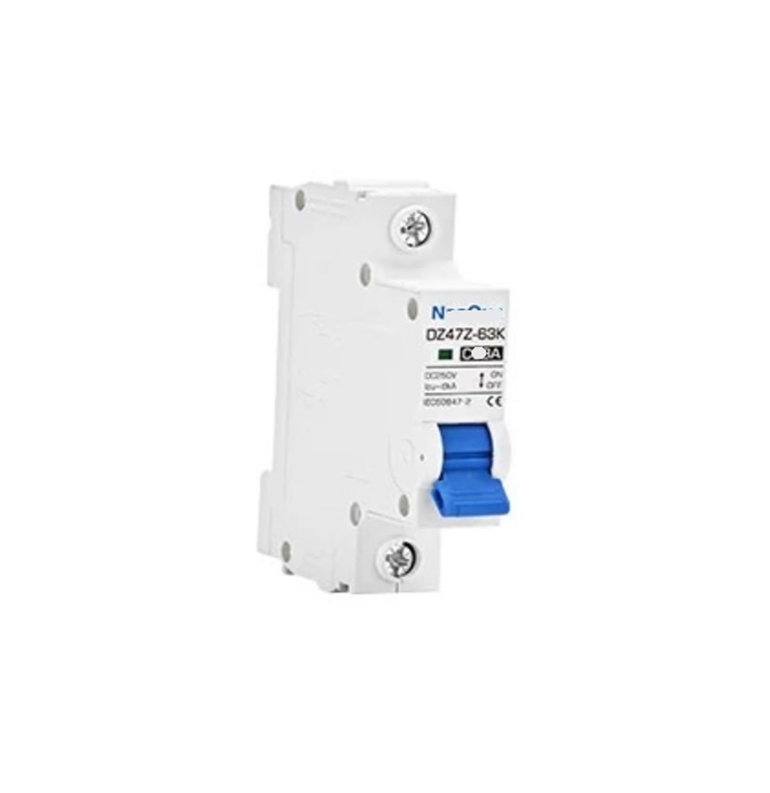 Disjoncteur CC monophasé 250V évitez les surcharges de votre panneau solaire 50A