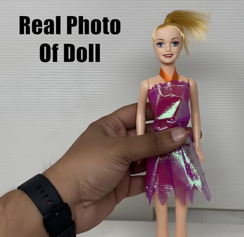 Image of Fashion Girl Doll Set with Baby Doll - Stylish Dolls for Girls | Modern Dress-Up Toy for Girls | Fun Pretend Play Doll Set (C9)