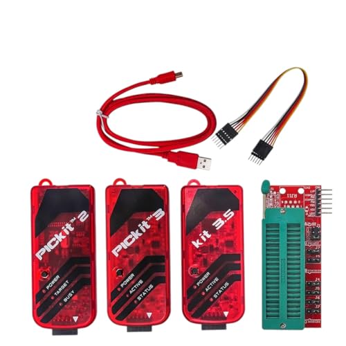 PICKit2 PICKIT3 PICKit3.5 �v���O���}�[ + PIC ICD2 PICKit 2 PICKIT 3 PICKIT 3.5 �v���O���~���O�A�_�v�^�[ ���j�o�[�T���v���O���}�[�V�[�g