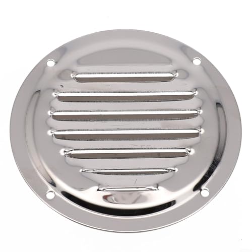 Rejilla de ventilación de aire de acero inoxidable 316 con características antimalla para un uso confiable del conducto (4 pulgadas)