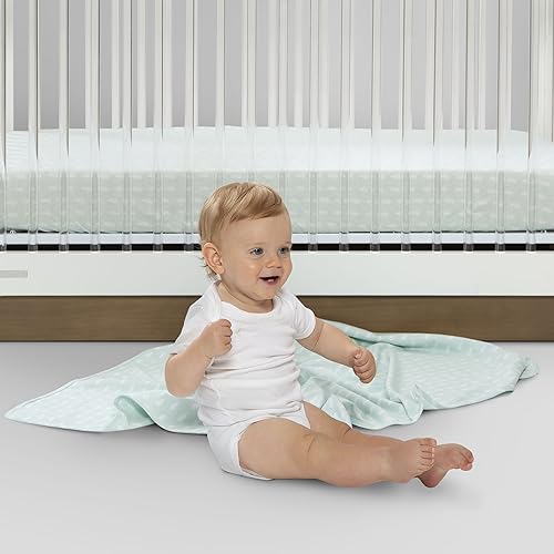 Image of Delta Children Fitted Crib Sheets for Girls and Boys - 100% Organic Cotton Crib Sheet for Standard Crib and Toddler Mattresses - 28x52 Inch - GOTS Certified (Pack of 2), Neutral Boho