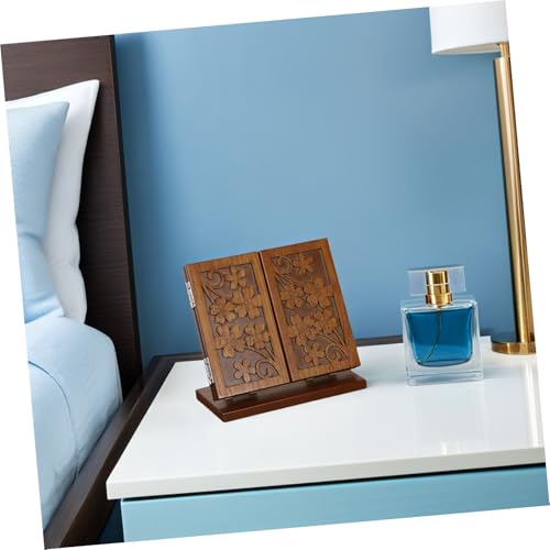 Espejo de Maquillaje Plegable de Madera KICHOUSE miniatura 5