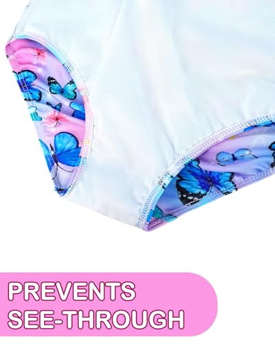 Image of Girls Swimsuit One Piece Bathing Suit Kids' Swimwear Quick Dry Summer Beach