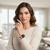 Watches for Women Waterproof Analog Quartz Rose Gold Bangles Elegant Dress Luxury Designer Wrist Watches with Diamond Timescale Dial & Gifts for Women