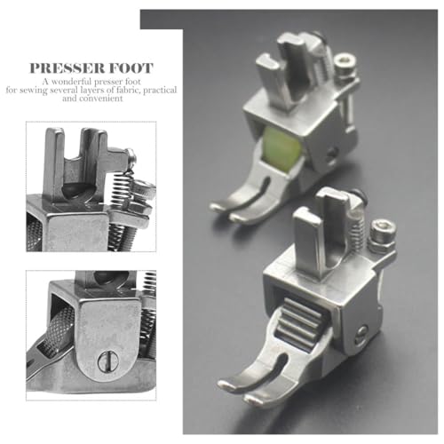 Pie prensatela enrollable ajustable para máquina de coser miniatura 6