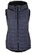 Produktbild BlendShe Neni Damen Weste Outdoor-Weste Mit Kapuze Und Stehkragen, Größe:M, Farbe:Mood Indigo (20064)