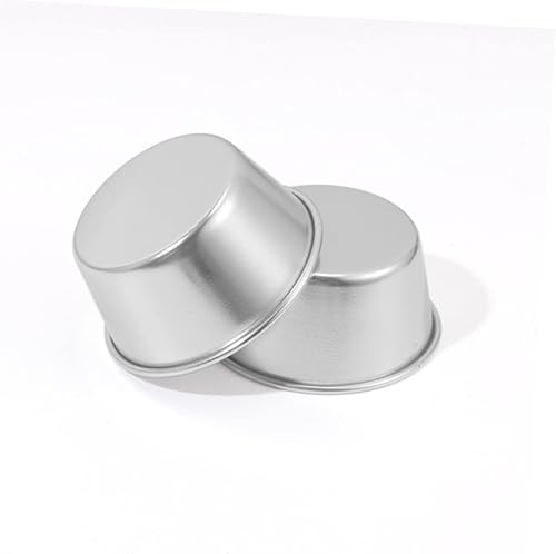 Miniatura 5 de Taza de pudín para tartaleta, molde de aluminio para hornear, magdalenas, moldes individuales de metal para magdalenas, taza para hornear, taza para