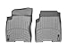 WeatherTech Custom Fit FloorLiners for Nissan Rogue, Rogue Select - 1st Row (461351), Grey