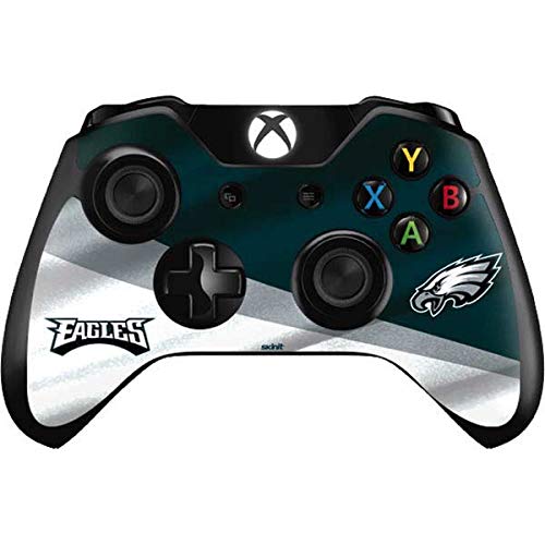 Skinit Decal Gaming Skin Compatible with Xbox One Controller - Officially Licensed NFL Philadelphia Eagles Design