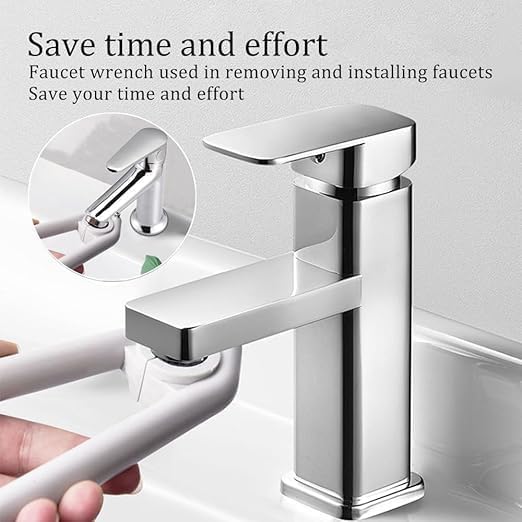 VENEXA Faucet Wrench,Faucet and Sink Installer Tool,Basin Wrench,Slip-Resistant Practical Plumbing Wrench,Plumbing Tools,Faucet Installation and Removal Tool for Plumbing Repair 1